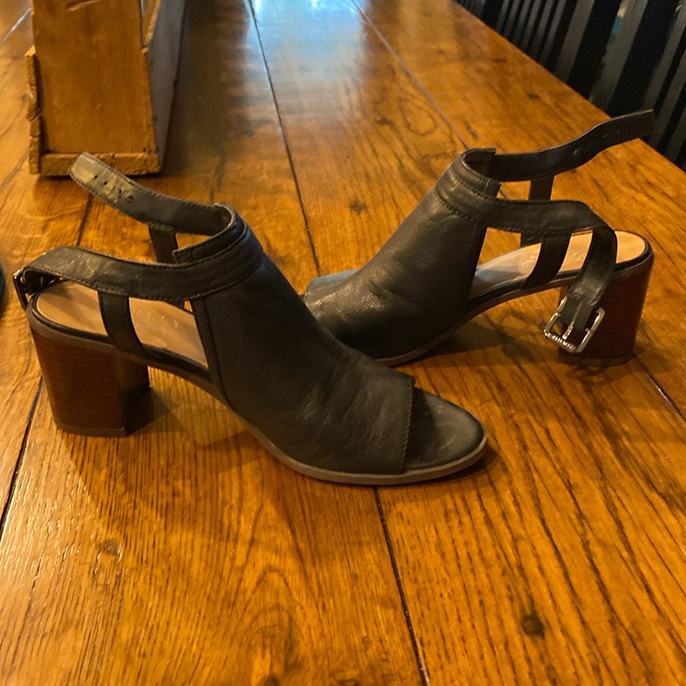 Franco Sarto black heels